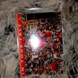 Michael Jordan upper deck 1992-1993 two time champion card
